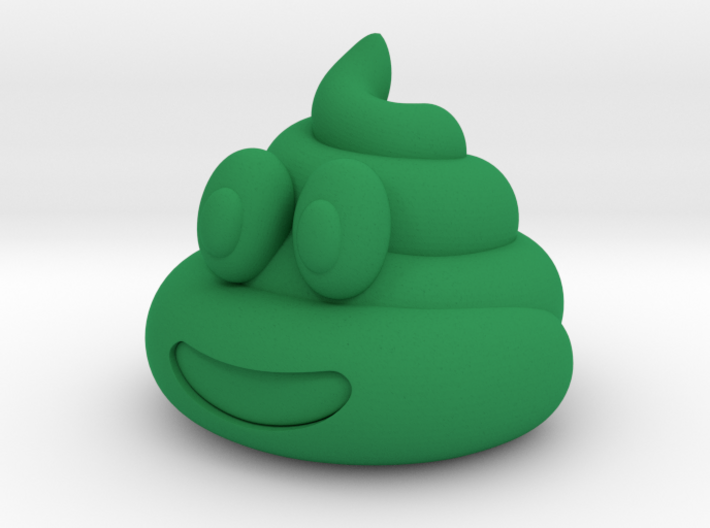 Poop Emoji 3d printed