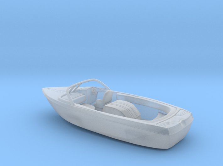 Motorboat 1:100 scale 3d printed 