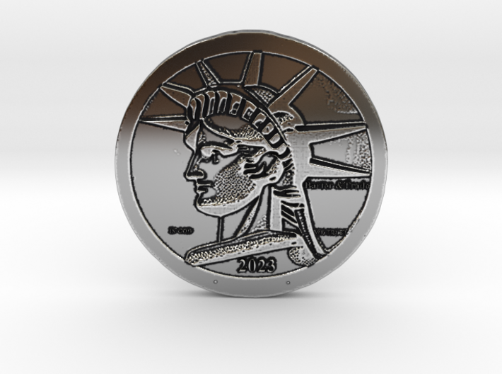 Liberty from Corrupt-O-Currency 2023 3d printed