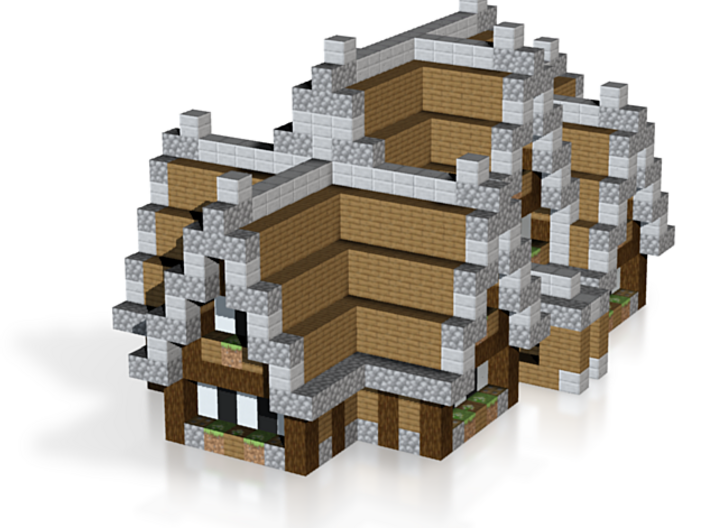 Minecraft Library 3d printed