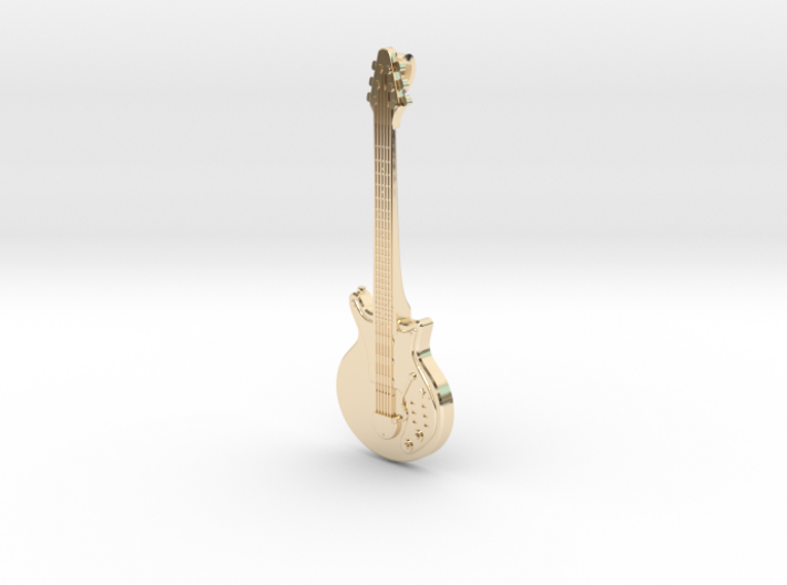 Brian May's Red Special [pendant] 3d printed