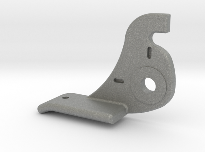 3/4&quot; Atwood LATCH Shortest 3d printed Gray glass filled nylon