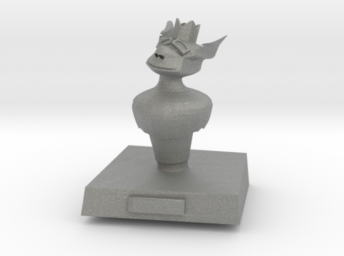 Fantasy King Bust 3d printed