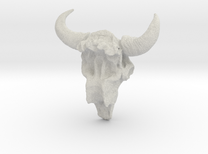 Bison Skull 5.2 cm 3d printed