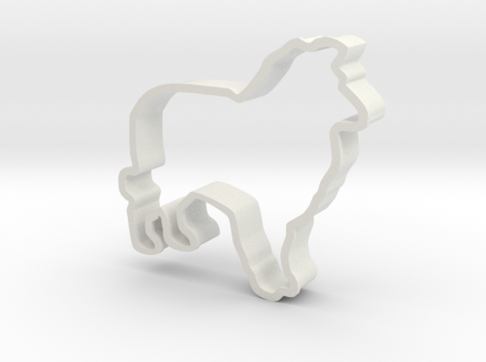 Sheltie Cookie Cutter 3d printed 