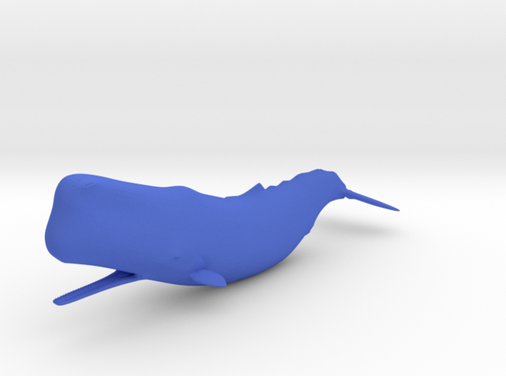 Sperm Whale Key Chain 3d printed