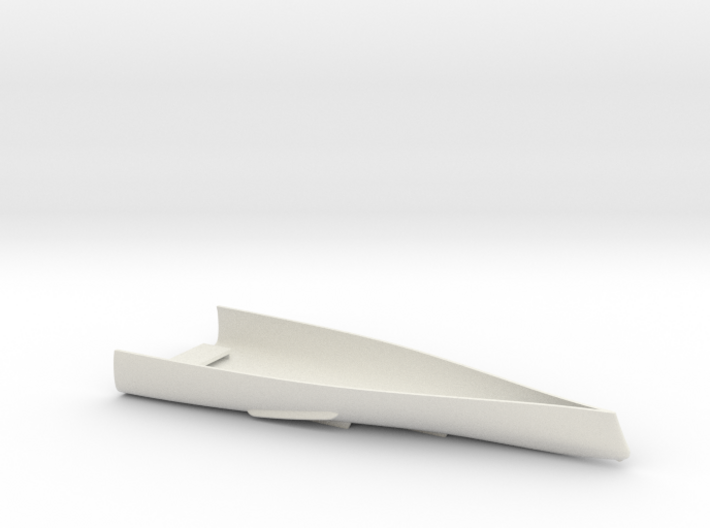 1/700 New York Class Hull Bottom Front 3d printed