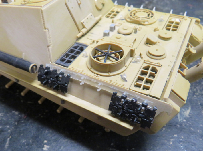 1/35th scale panther track rack detail set 3d printed 