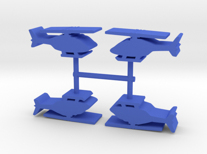 Helicopter Meeple, 4-set 3d printed