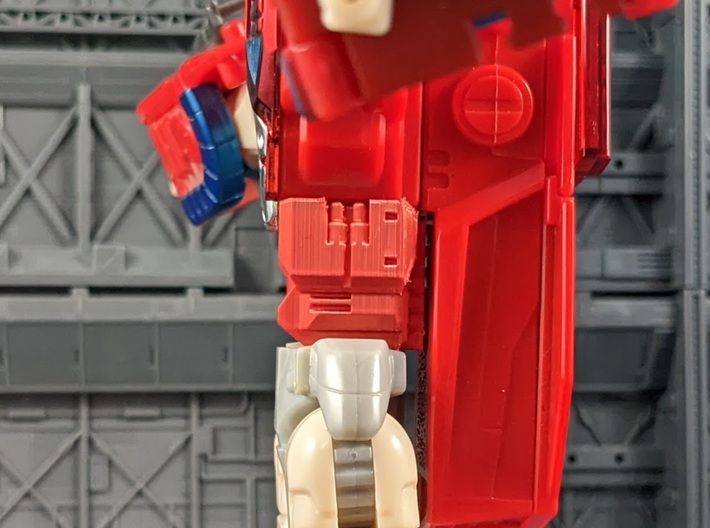 TF RID Omega Prime Torso Support 3d printed Side View