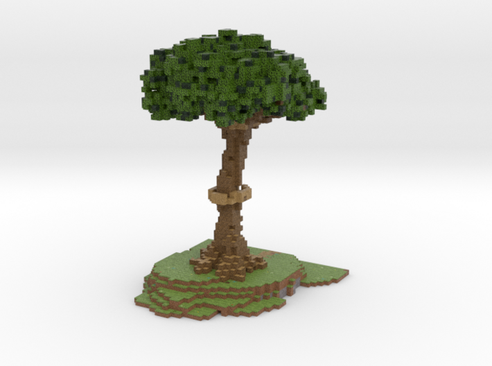 Minecraft Tree House 3d printed