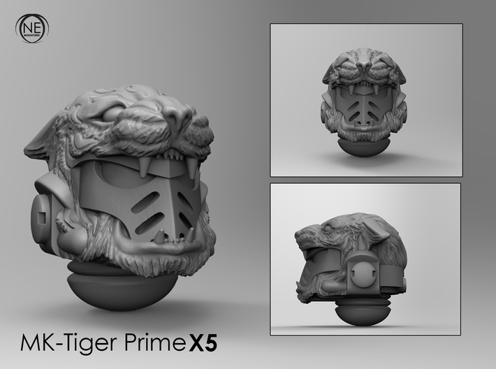 Mk_tigerprime_x5 3d printed