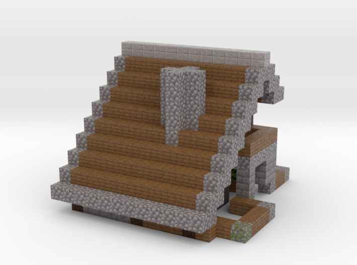 Minecraft Small Blacksmith 3d printed