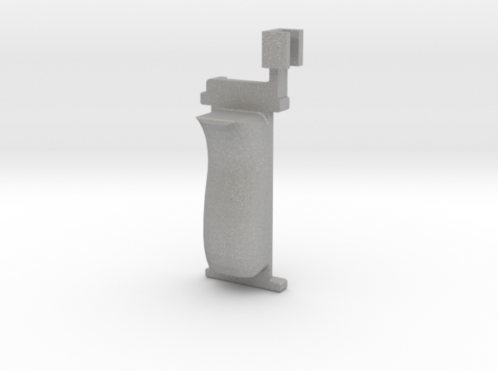 Enhanced grip safety for KWC mini uzi 3d printed