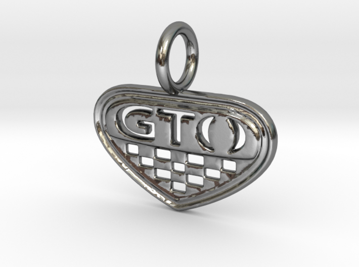 GTO Pendant Charm Muscle Car Gift 3d printed