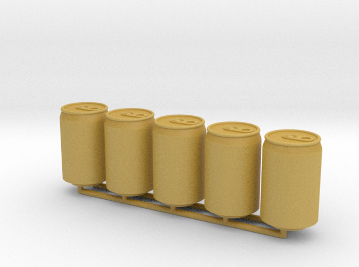 1:6 Drink Can 5pc 3d printed