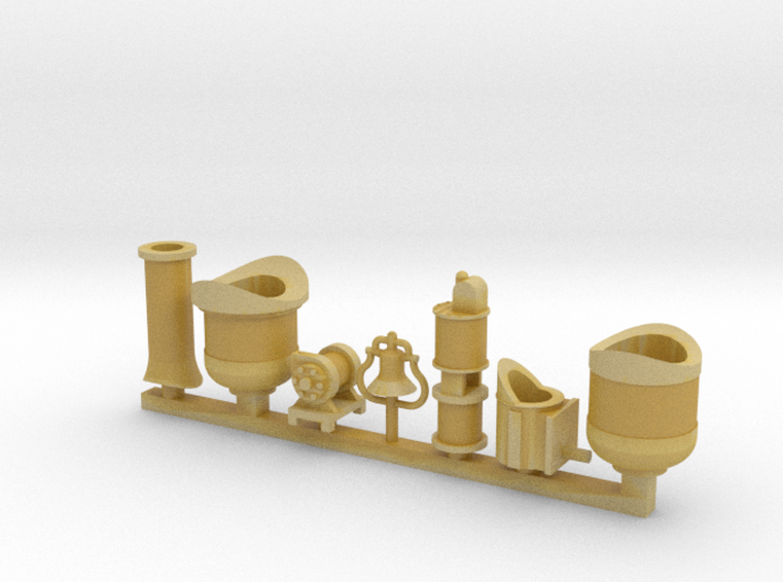 Detail parts for 2-8-0 loco conversion [set A] 3d printed 