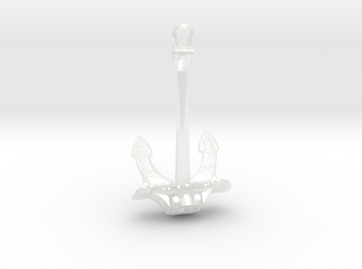 1/72 DKM Stern anchor (port side) 9T 3d printed