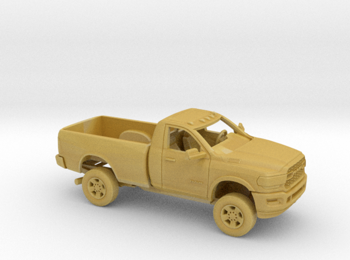 1/87 2020 Dodge Ram Regular Cab Regular Bed Kit 3d printed 