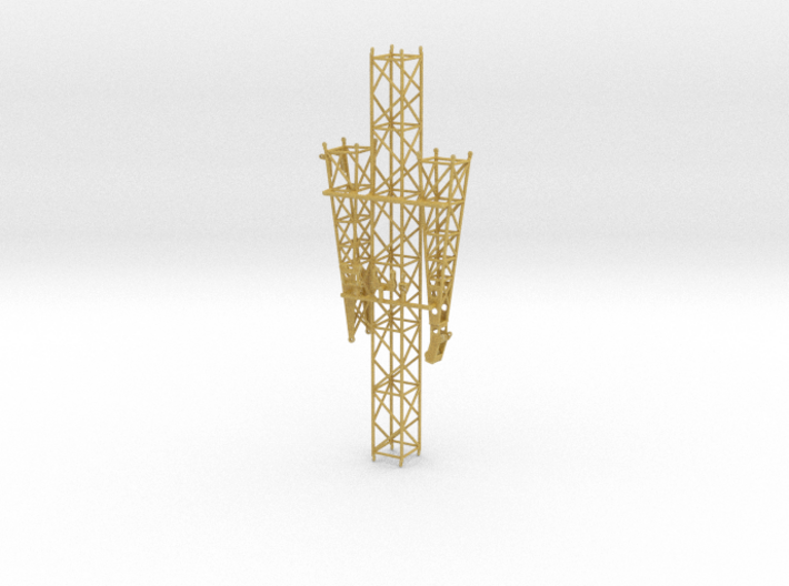 1/87th 100 foot lattice crane boom 3d printed 