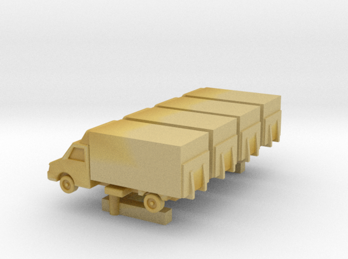 GSE 1:400 Small Cargo Truck 4pc 3d printed 
