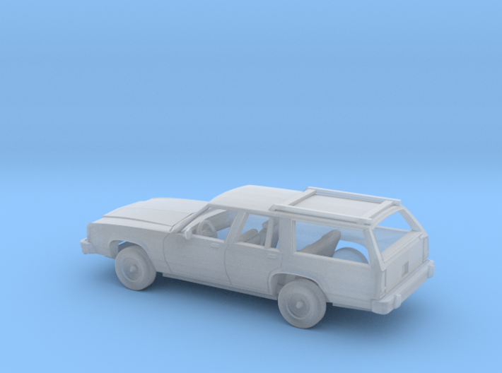 1/160 1979-87 Ford Crown Vic Station Wagon w Rack 3d printed