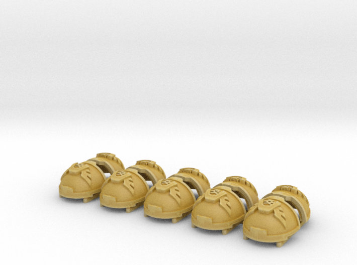 10x Knights Of Vengeance - G:13a Shoulder Pads 3d printed 