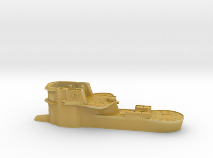 1/100 Uboot Conning Tower IXC U-505 3d printed 
