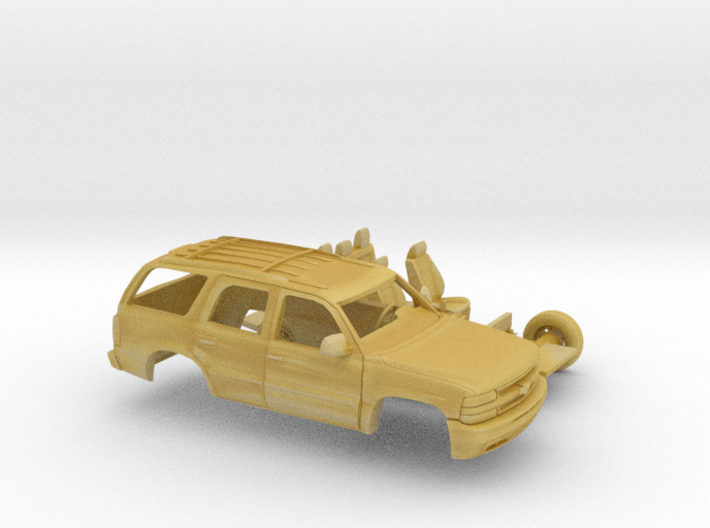 1/64 2000 Chevrolet Tahoe Kit 3d printed