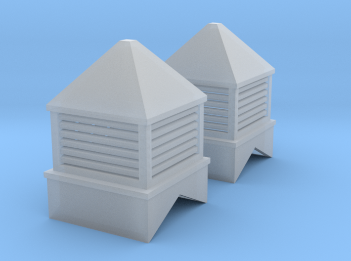 1/64th Cupolas for buildings, barns, sheds 3d printed