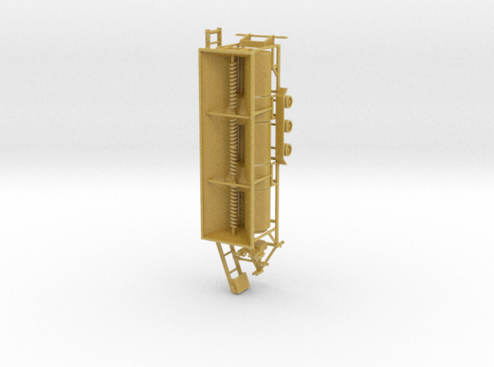1/64th Agricultural Triple Roller Mill 3d printed