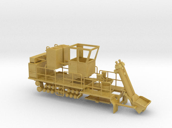 1/87th Hydraulic Fracturing Blender truck body 3d printed