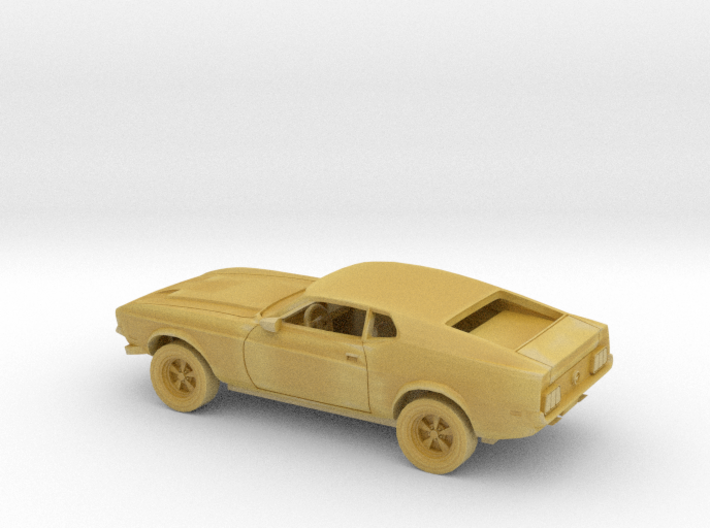 1/87 1971-73 Ford Mustang Mach I Kit 3d printed