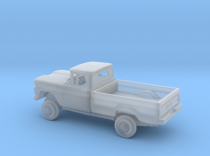 1/87 1960 - 61 GMC C10 Fleetline Small Rear Window 3d printed