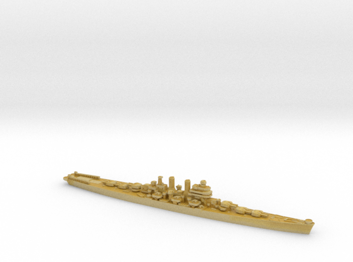 USS Worchester 1/3000 3d printed