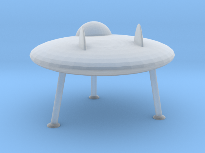 N Scale Flying Saucer 3d printed