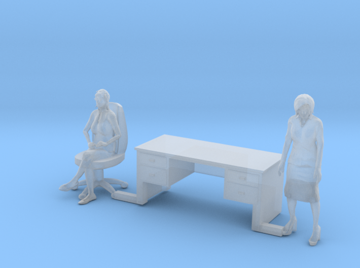 HO Scale Working Women 2 3d printed
