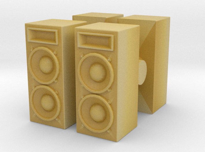 Stage Speaker (x4) 1/56 3d printed