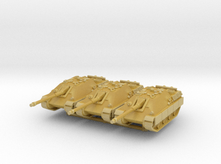 Jagdpanther late (schurzen) (x3) 1/285 3d printed