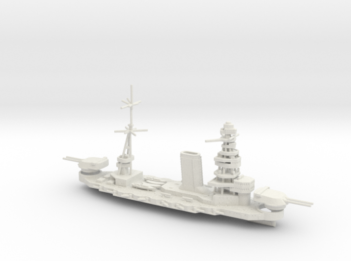 1/1250 No.13 (Breyer) Class Supers. w/ Sep. Turret 3d printed