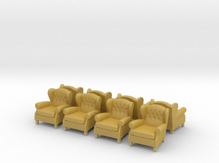 ArmChair 03.1:87 Scale (HO) 3d printed