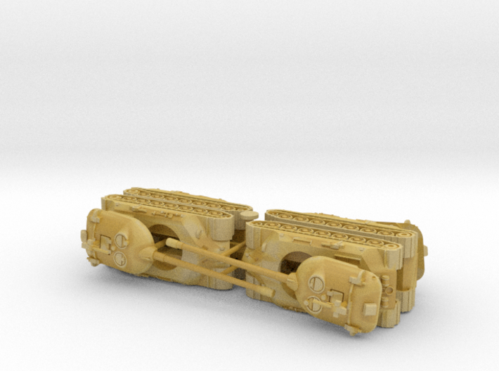 Russian IS-7 Heavy Tank 1/200 3d printed 