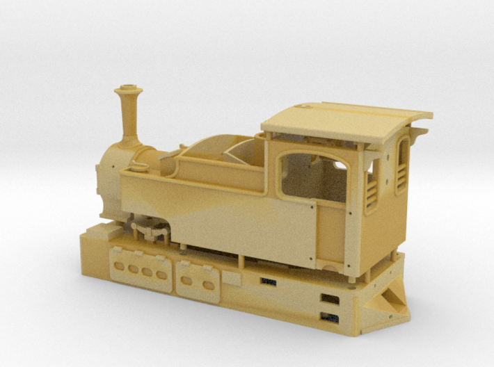 009 Clogher Valley Tram Engine 3d printed