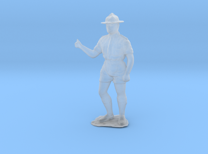 HO Scale Boy Scout 3d printed