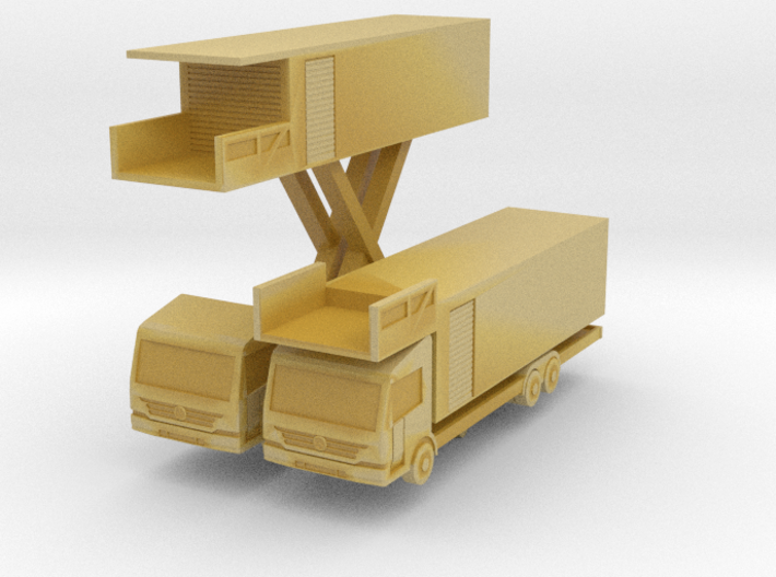 Econic Catering Truck (x2) 1/350 3d printed