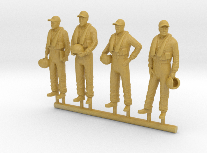 64-H0020: Tracker pilots scale 1:64 3d printed