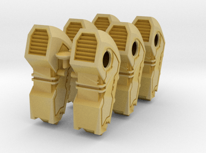 Standard Mech Thruster Pack Set - Arc Style 3d printed 