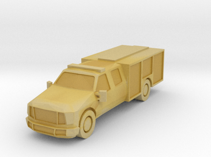 1:350 Ford Light Rescue/Squad 3d printed