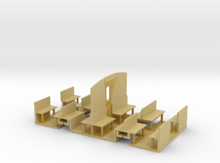 Inneneinrichtung ÖBB 46080, 46082, 46085 bis 46089 3d printed 