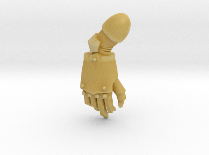 Plain Right Handed Power Fist 3d printed 